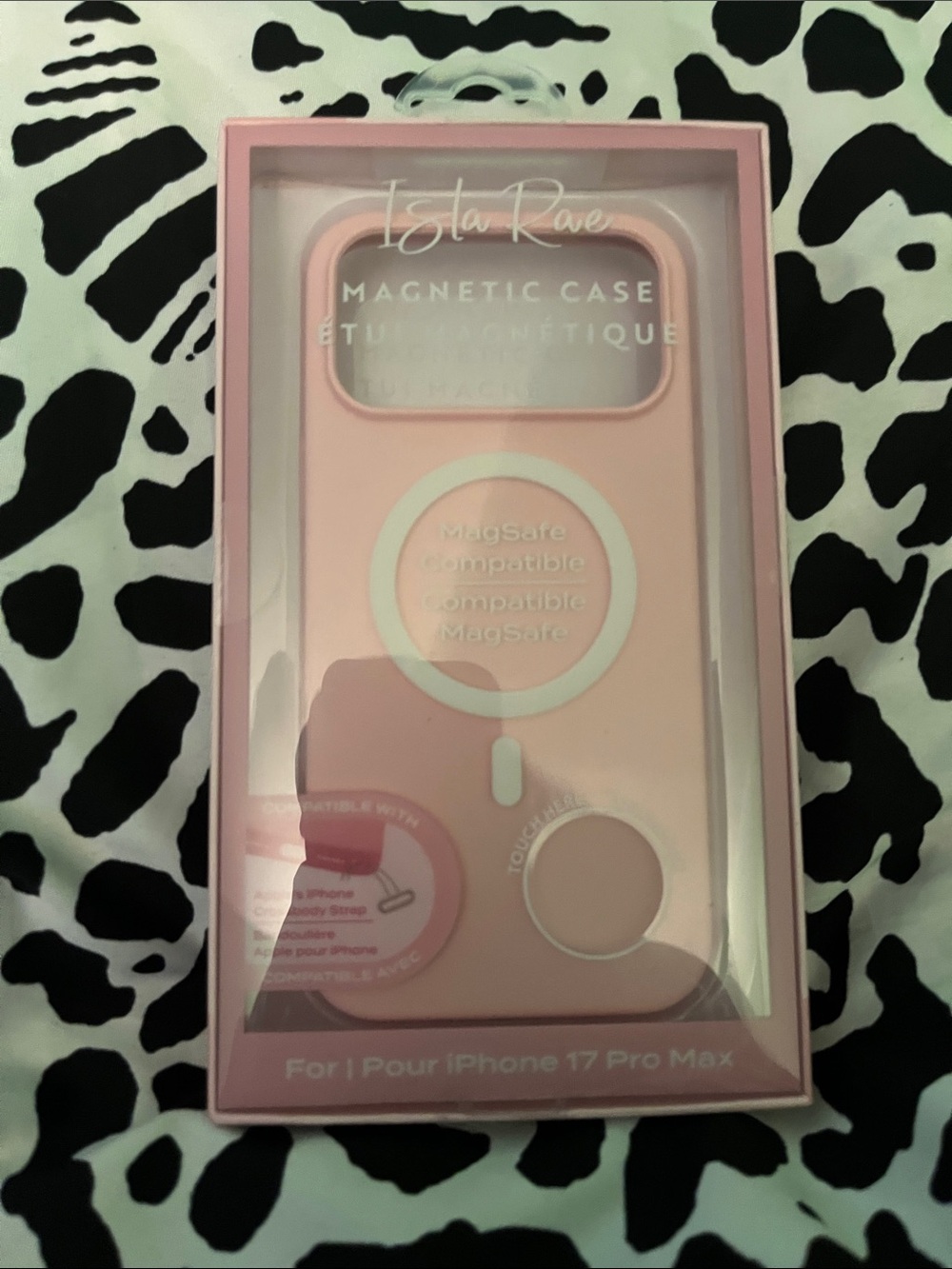 Isla Rae MagSafe-Compatible iPhone 17 Pro Max Case - Pink
